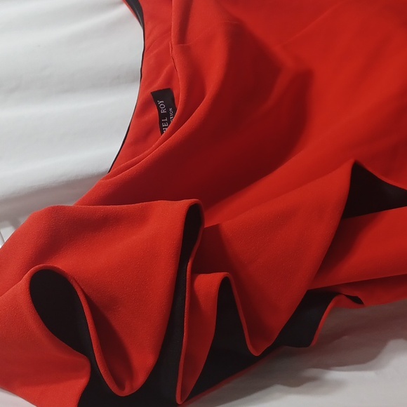 Rachel Roy Collection One Shoulder Ruffle Dress - Picture 4 of 4